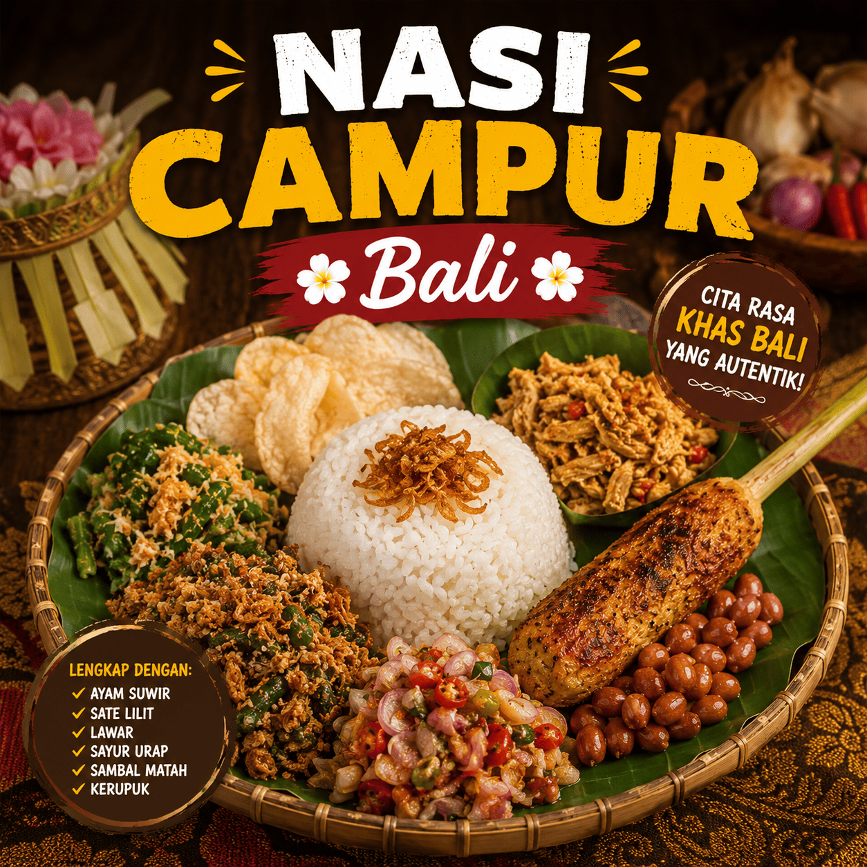 Nasi Campur Bali